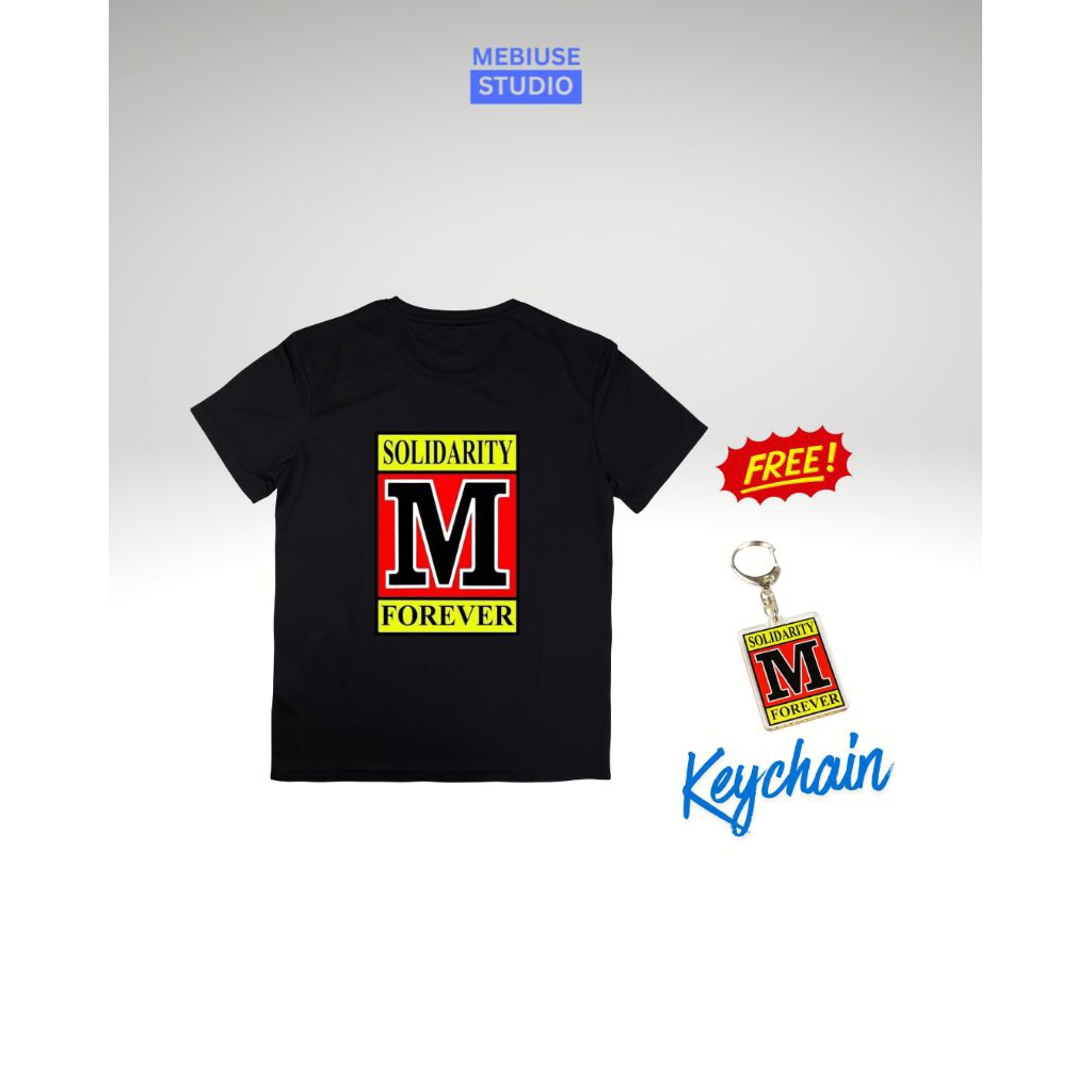 TSHIRT M SOLVER | KAOS M SOLIDARITY FOREVER