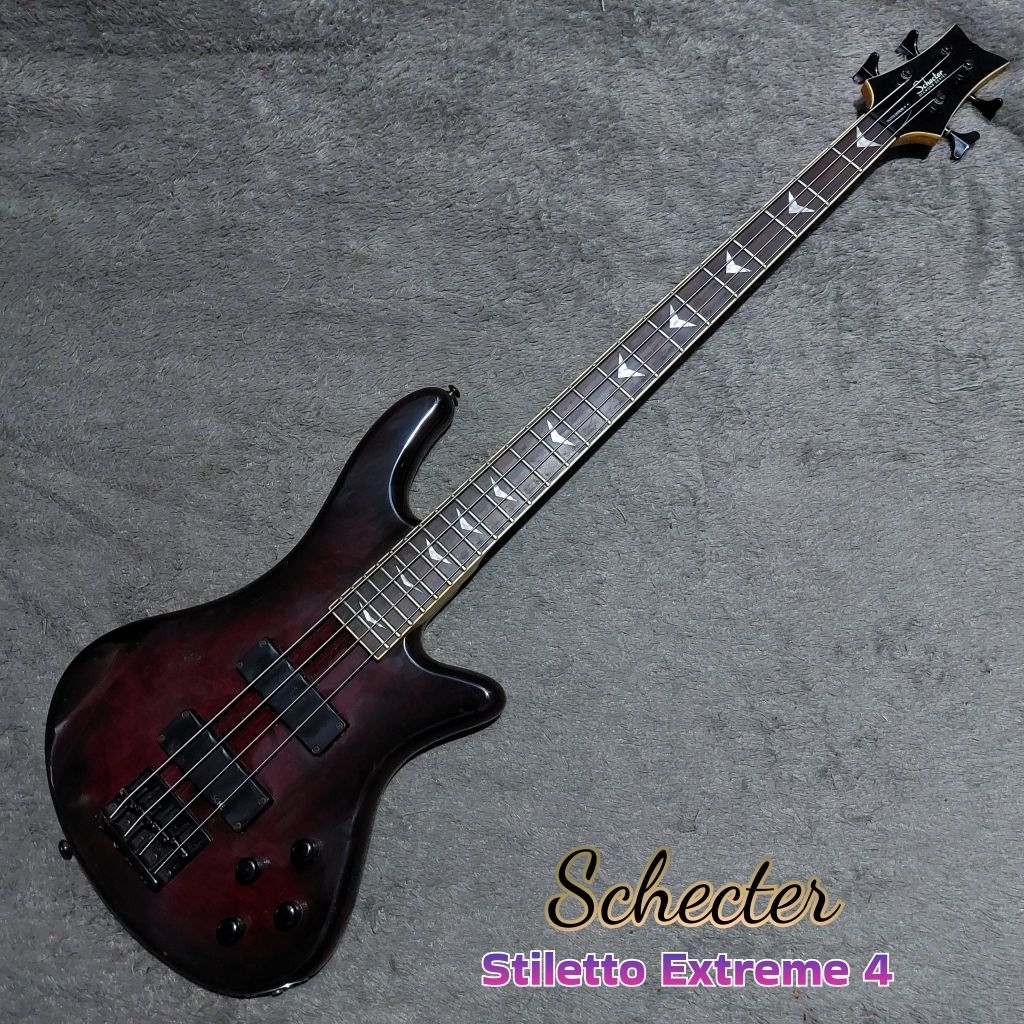 schecter stiletto extreme bass second bass aktif precison jazz bass
