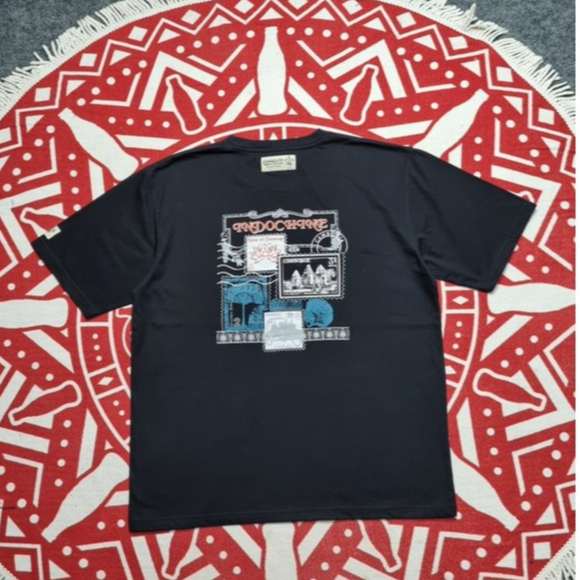 Tshirt Indo China kaos pria lengan pendek