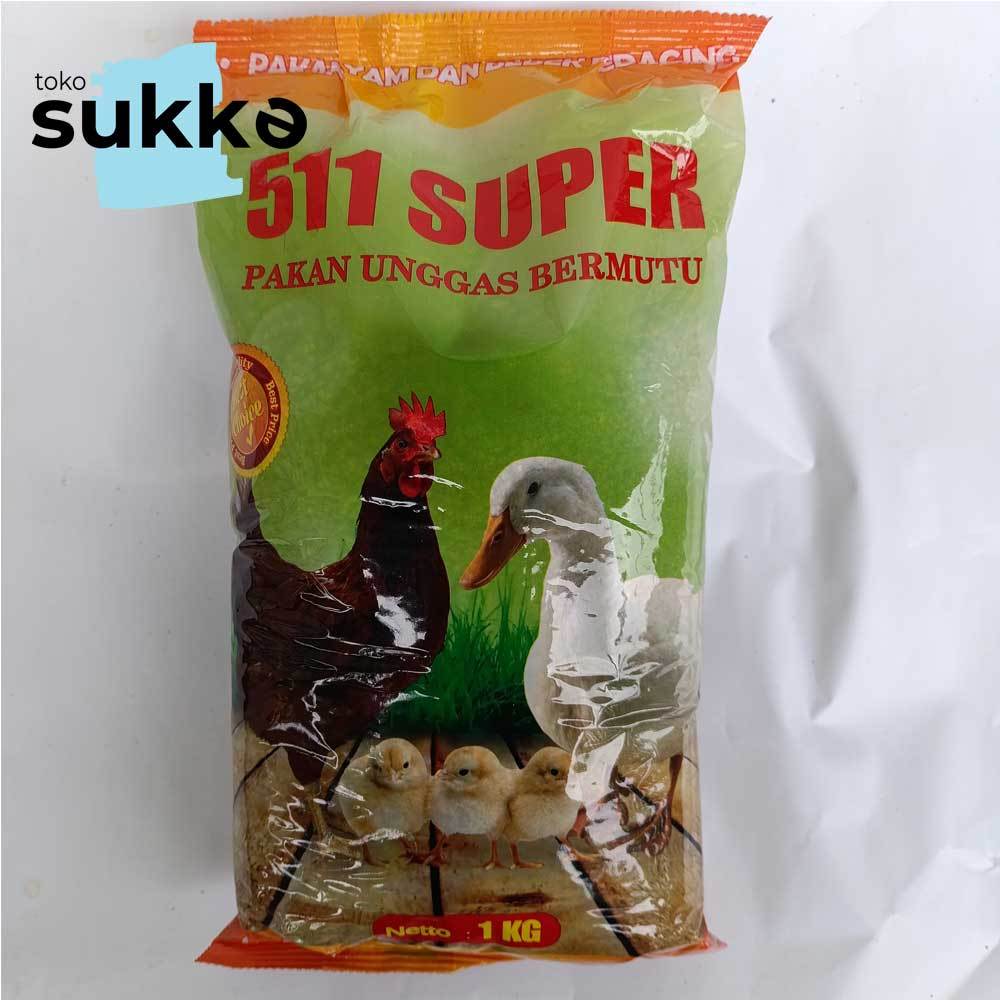 Pur Pakan Ayam dan Bebek Pedaging 511 Super Mempercepat Pertumbuhan