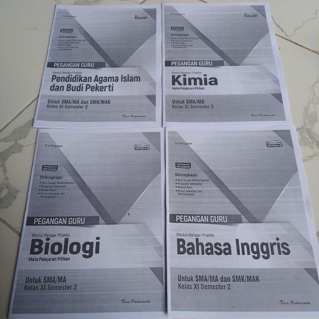 kunci jawaban LKS Viva pakarindo kelas 11 semester 2