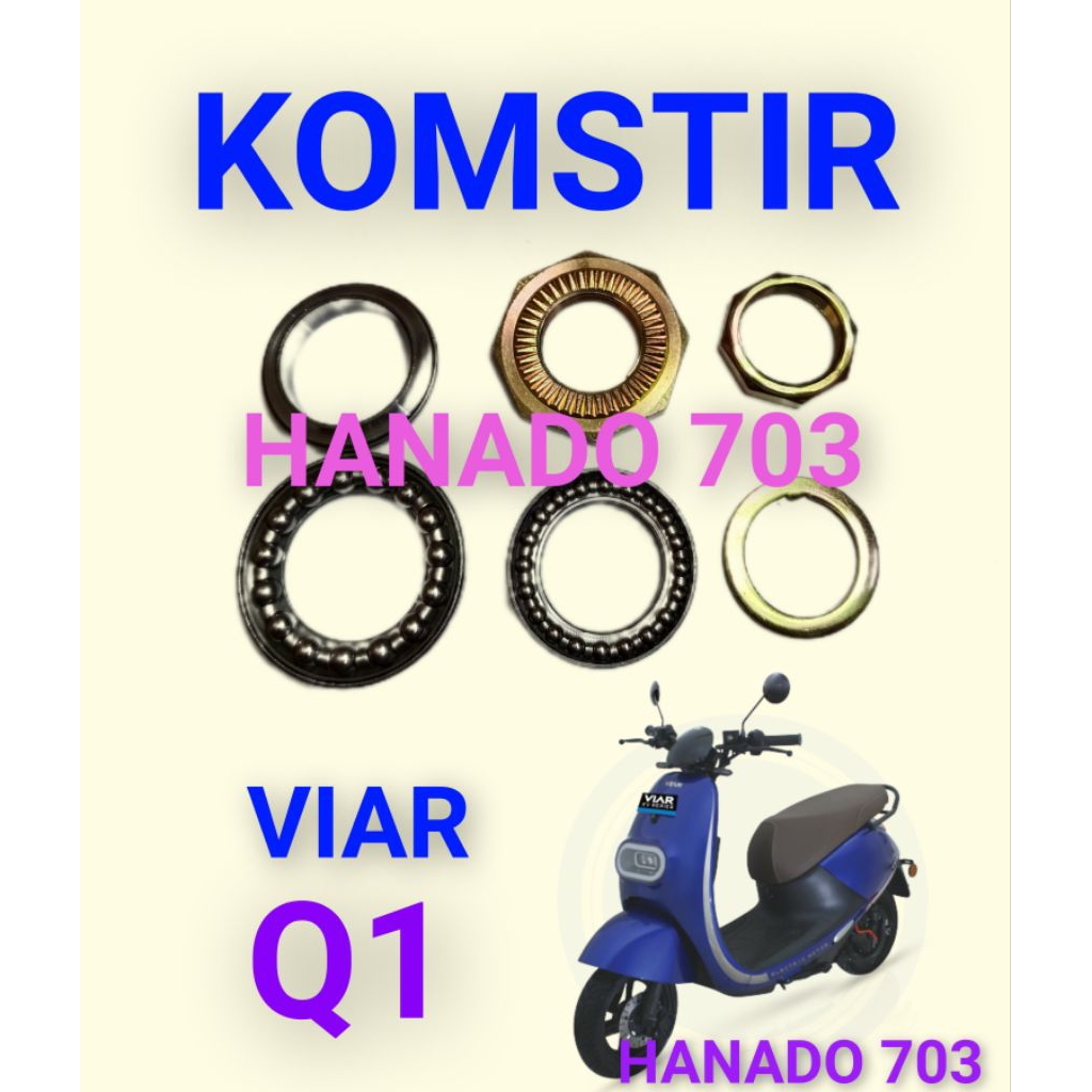komstir viar Q1 kones headset komfork motor listrik viar q1