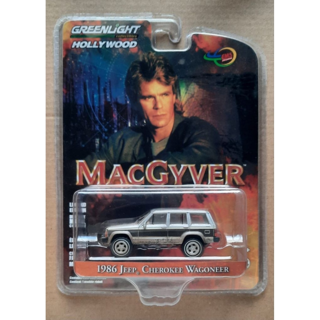 Diecast Greenlight Jeep Cherokee Macgyver