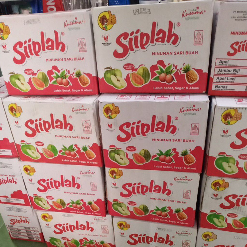 Siiplah Minuman sari buah-isi 32 cup