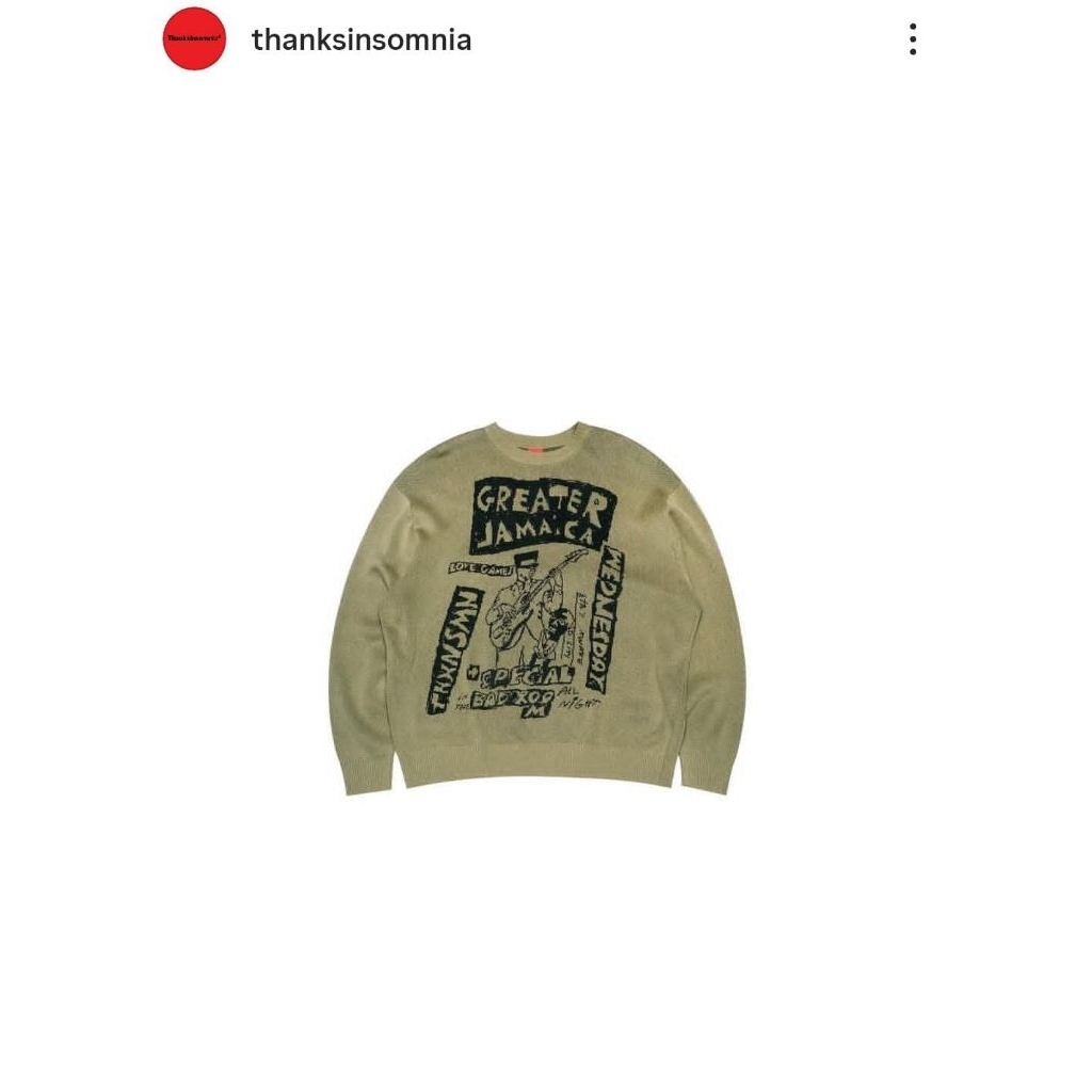 THANKSINSOMNIA KNITWEAR