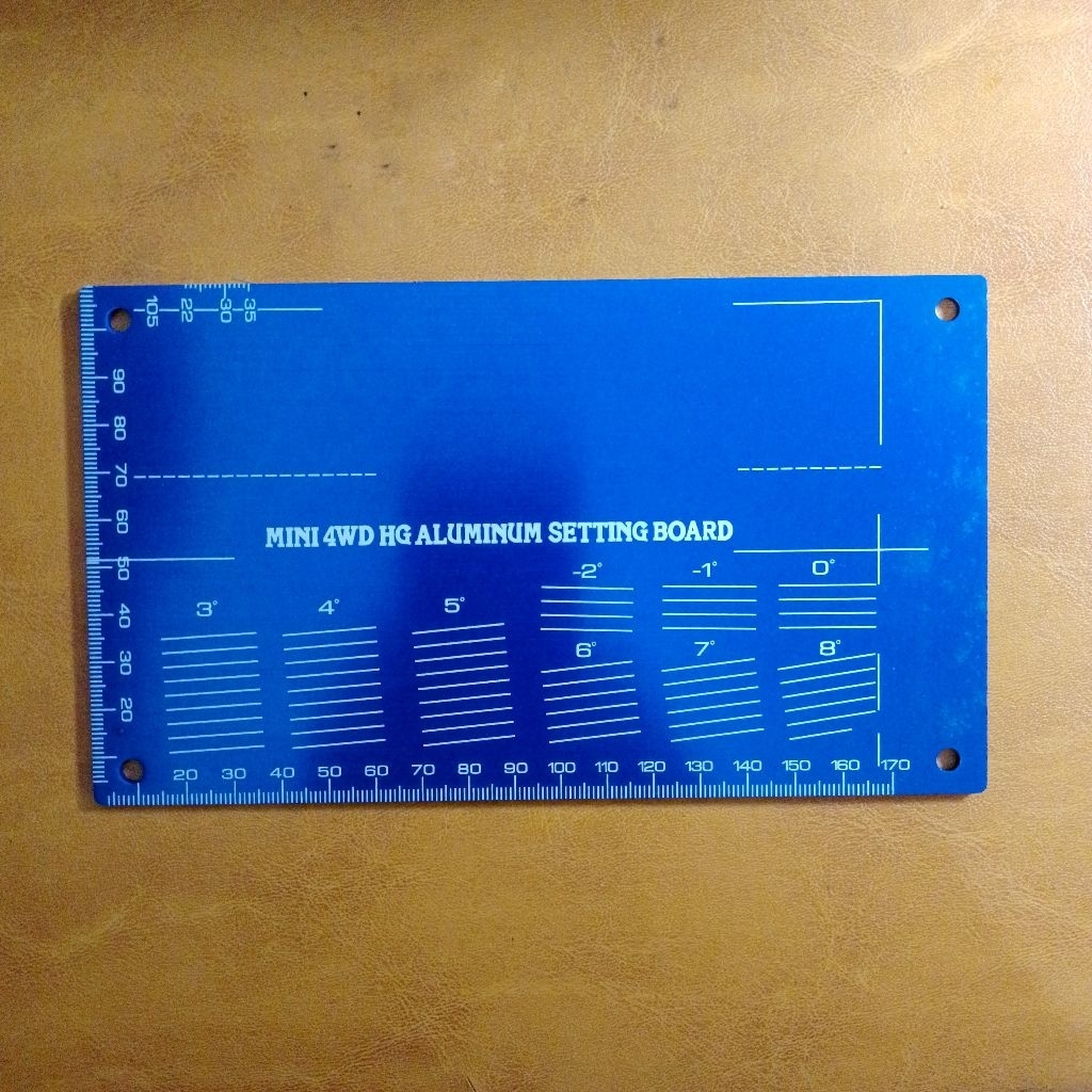 Tamiya - Aluminium Setting Board Mini 4WD  - Rep