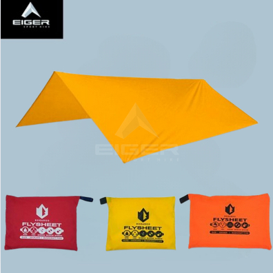 Eiger Sport Hike - Bisa Flysheet Ultralight Waterproof Ukuran 3X3 Meter 8 Lubang - Flysheet Tenda -
