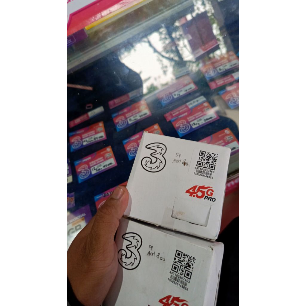 Kartu Perdana 3 Segel Non Kuota