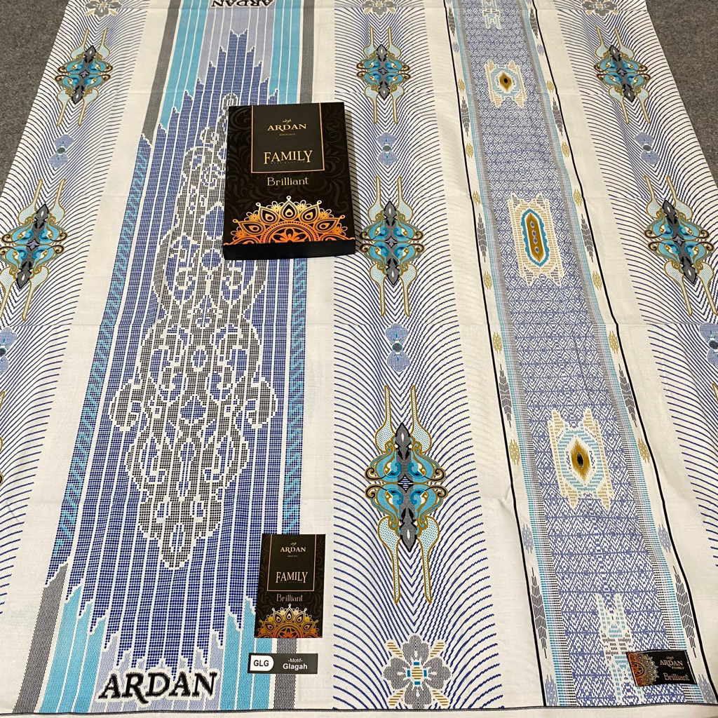 Sarung Ardan Family Briliant GOLD | Motif New| Mazaya Project