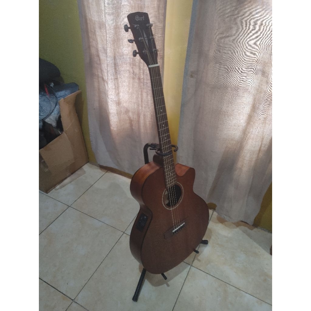 Gitar Akustik/Guitar Acoustic Cort SFX MEM OP Mahogany