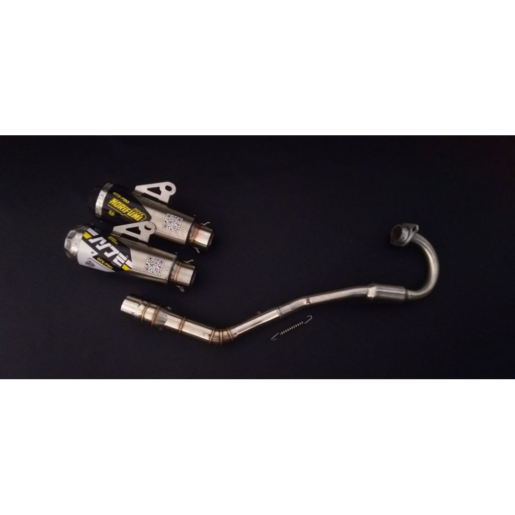 KNALPOT NORIFUMI GTX PRO CARBON KOMPETISI PNP KLX150/BF CRF150L D-TRACKER & WR 155