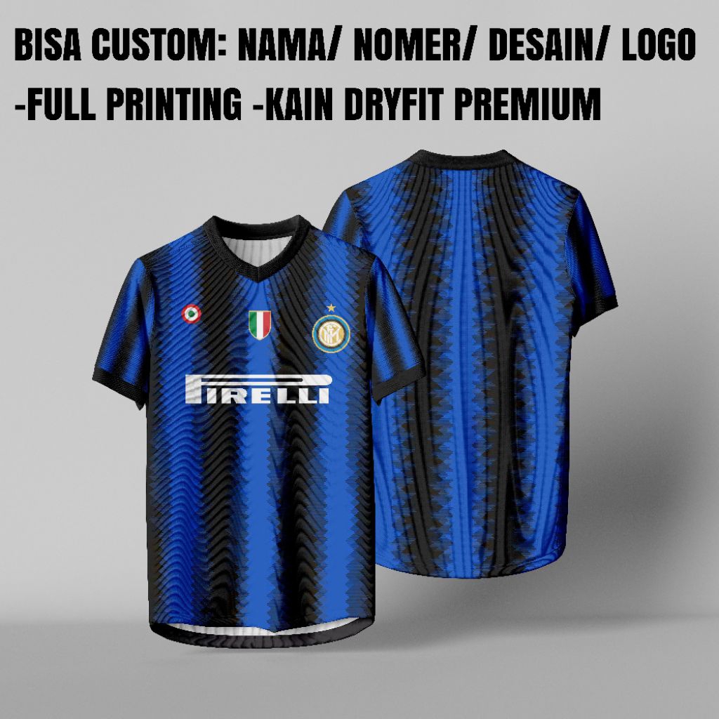 Jersey Sepan Bola Inter Milan 2010 Free Nama Dan Nomer