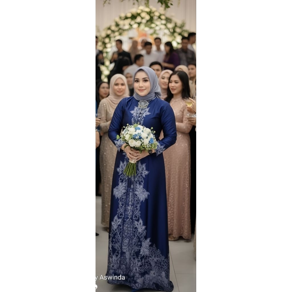 bahan / bakal abaya sutra taveta