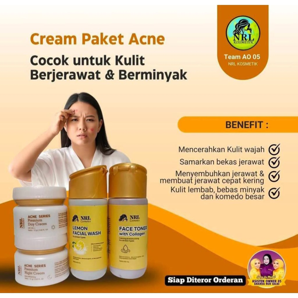 CREAM NRL ACNE ORI