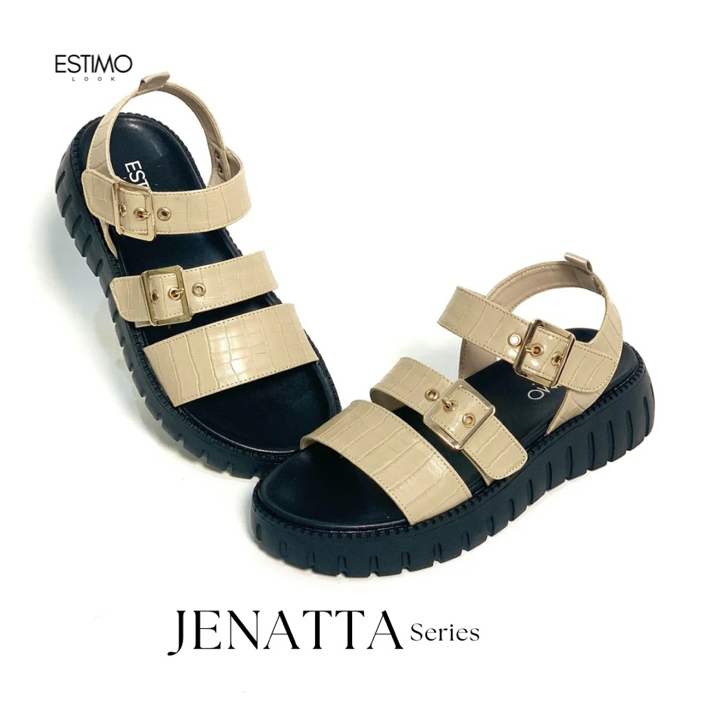Estimo - JENATTA Platform Wanita Sandal Wanita