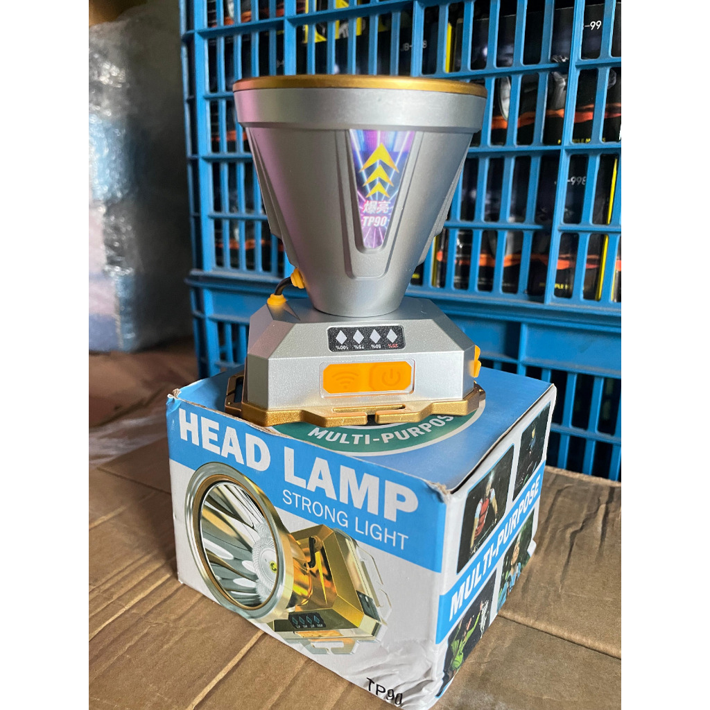 SENTER KEPALA TERBAIK BISA JADI POWER BANK,TERANG MANTAP CES TAHAN LAMA