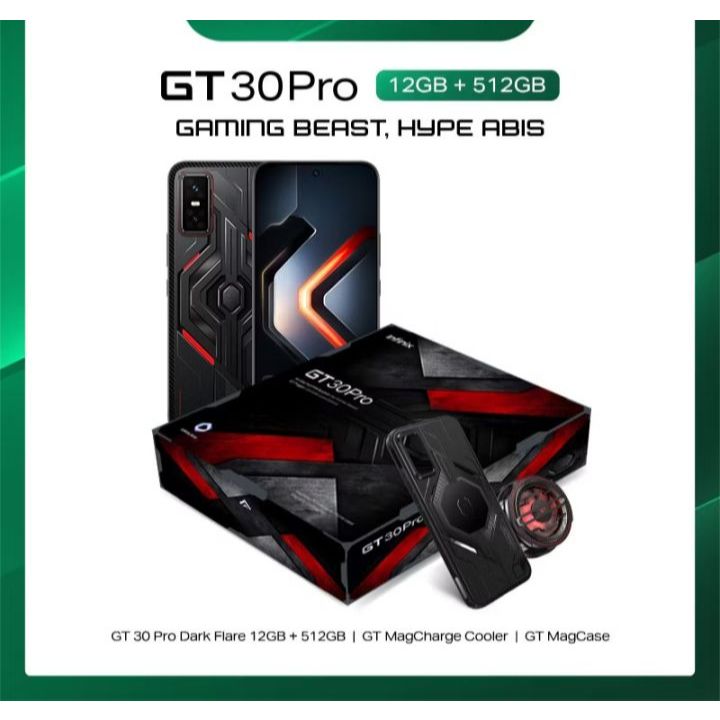 Infinix GT 30 Pro 5G Dark Flare Special Box 12/512 GB