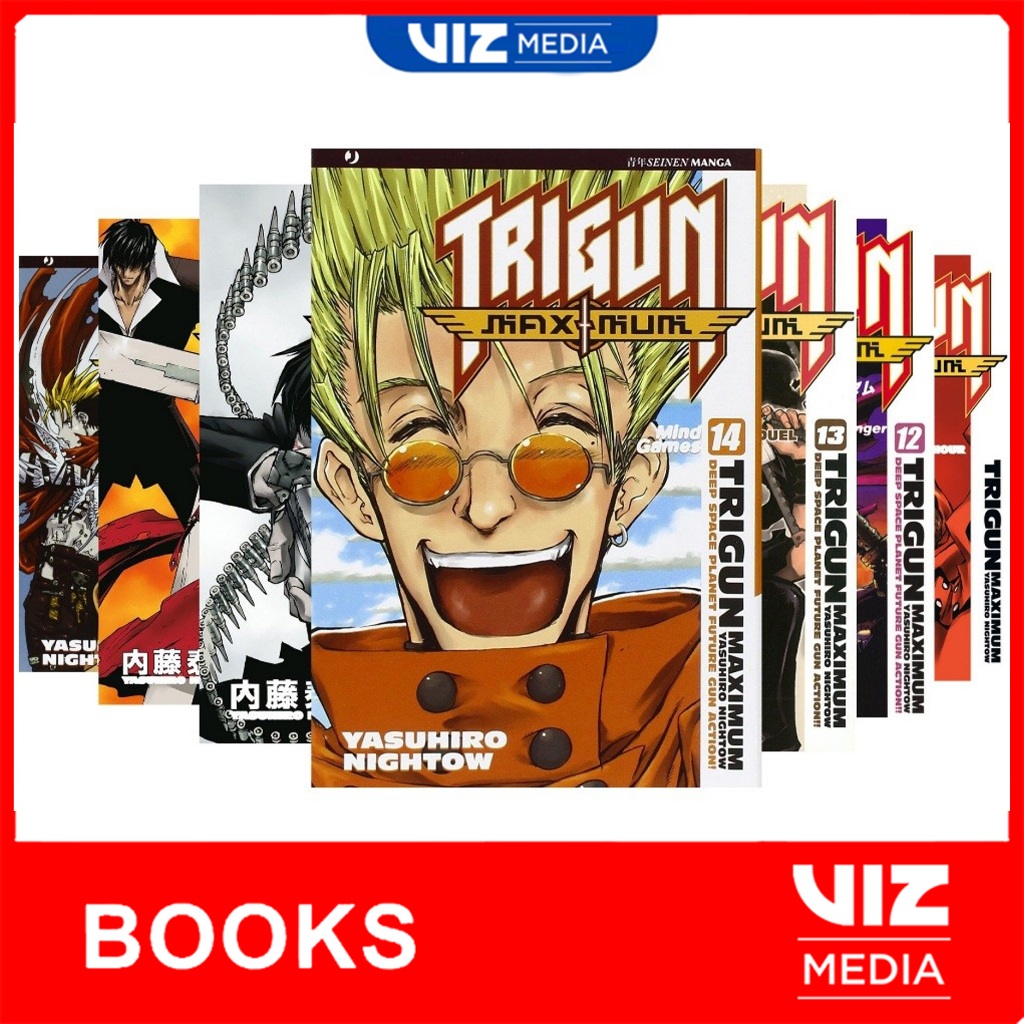 Komik Trigun Maximum (14 book series English)