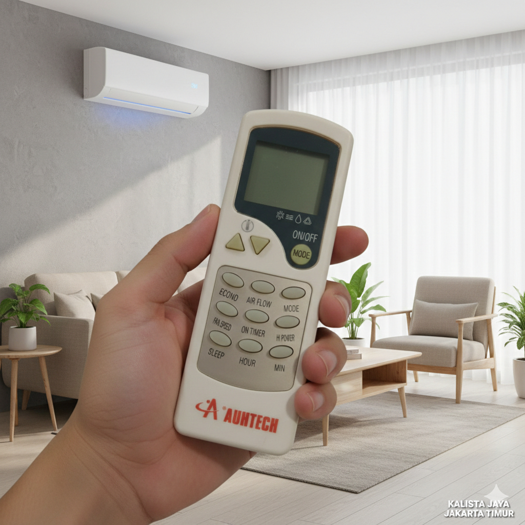 REMOTE REMOT AC AUHTECH ZC/LW-03 ORIGINAL ASLI