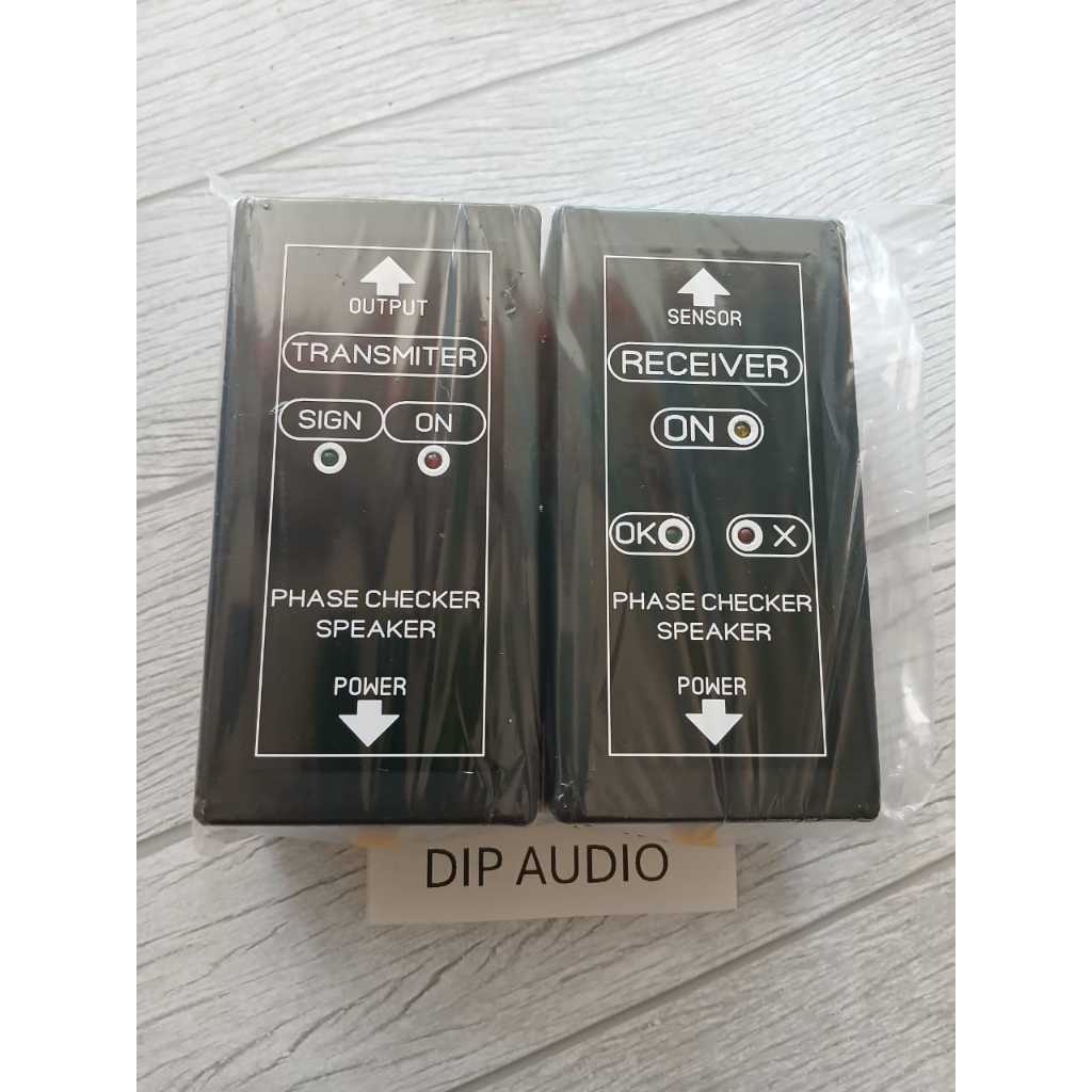Cek Phase Speaker 1 set polarity checker speaker/phase checker speaker