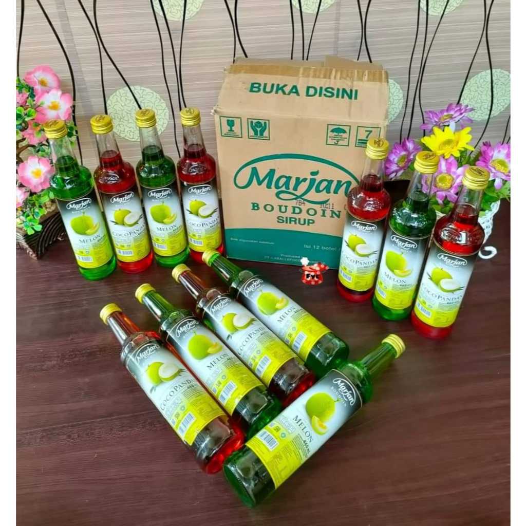 SIRUP MARJAN BOUDOIN / Sirup Marjan 1 Dus (FREE PACKING PETI KAYU)