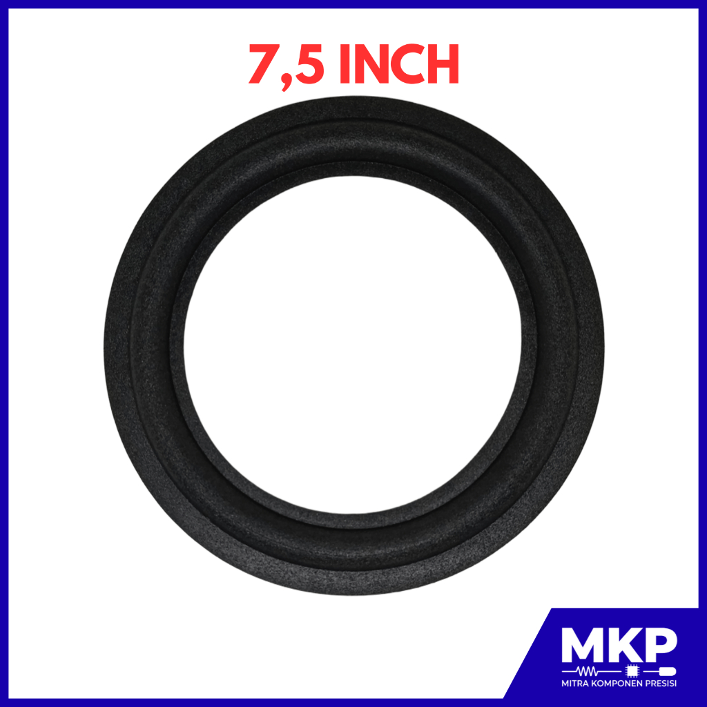 KARET WOOFER SPEAKER 7,5 INCH RING SPON PINGGIRAN