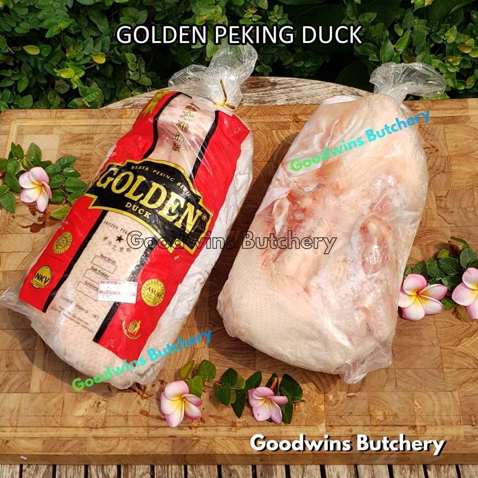 Bebek Itik utuh beku GOLDEN PEKING & LOCAL PREMIUM DUCK frozen whole HALAL 1.8-2.5 kg/pc