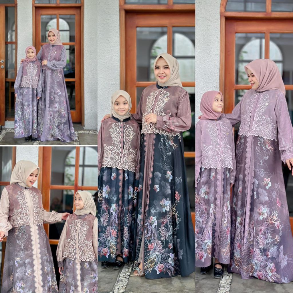 New Collection Nadia Dress Series Moms and Kids by SiSeNa