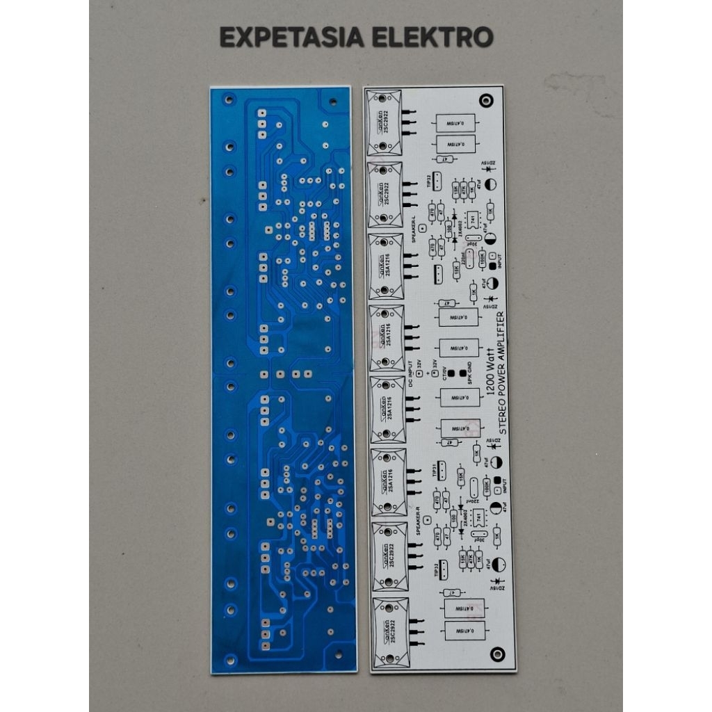 PCB Stereo Power Amplifier 1200 Watt