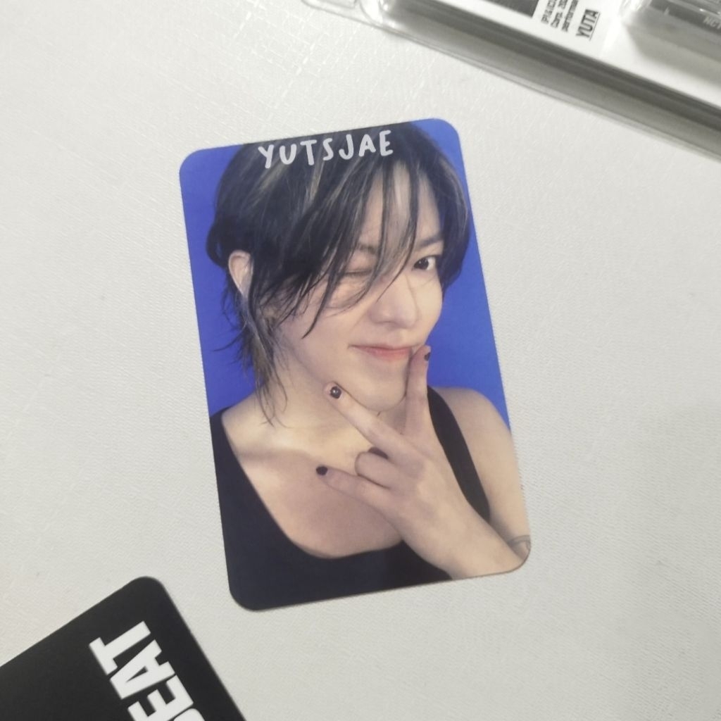 (baca deskripsi) nct yuta depth exclusive & walk taipei fansign benefit official photocard