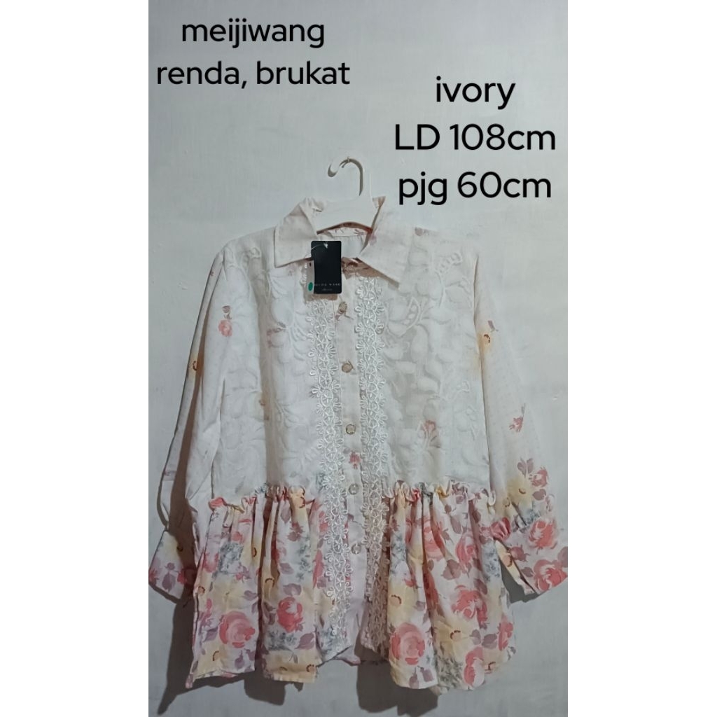 atasan blouse by meijiwang