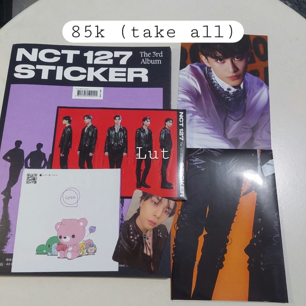 album nct 127 sticker
