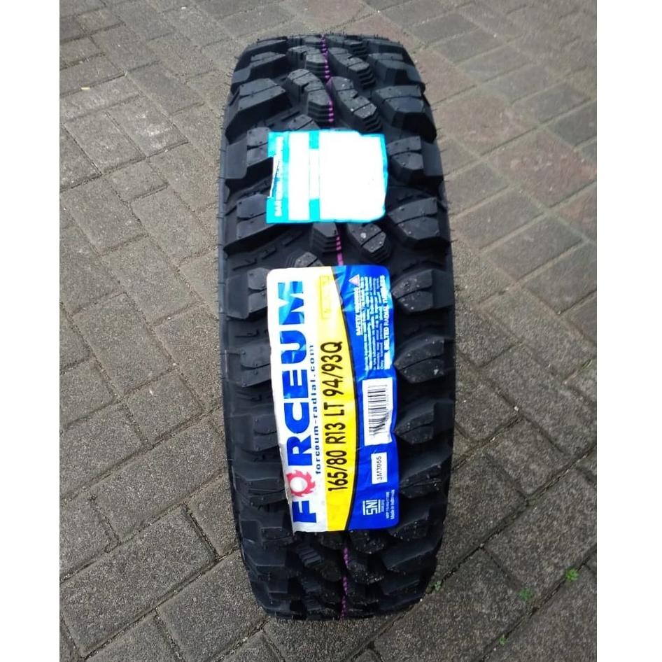 ban mobil mt01 forceum 165/80 r13 - ban semi offroad ring 13 ban tubles murah