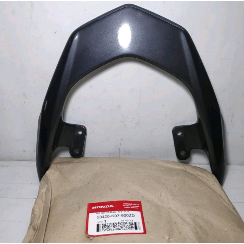 Behel Begel pegangan Jok Belakang Honda Blade 125 hitam ORIGINAL - TOPSemarang