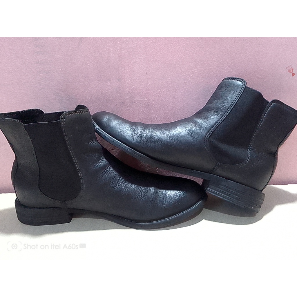 CLARKS Artisan Leather Boots Womens Sepatu Boots Wanita AUTHENTIC WITH TAG