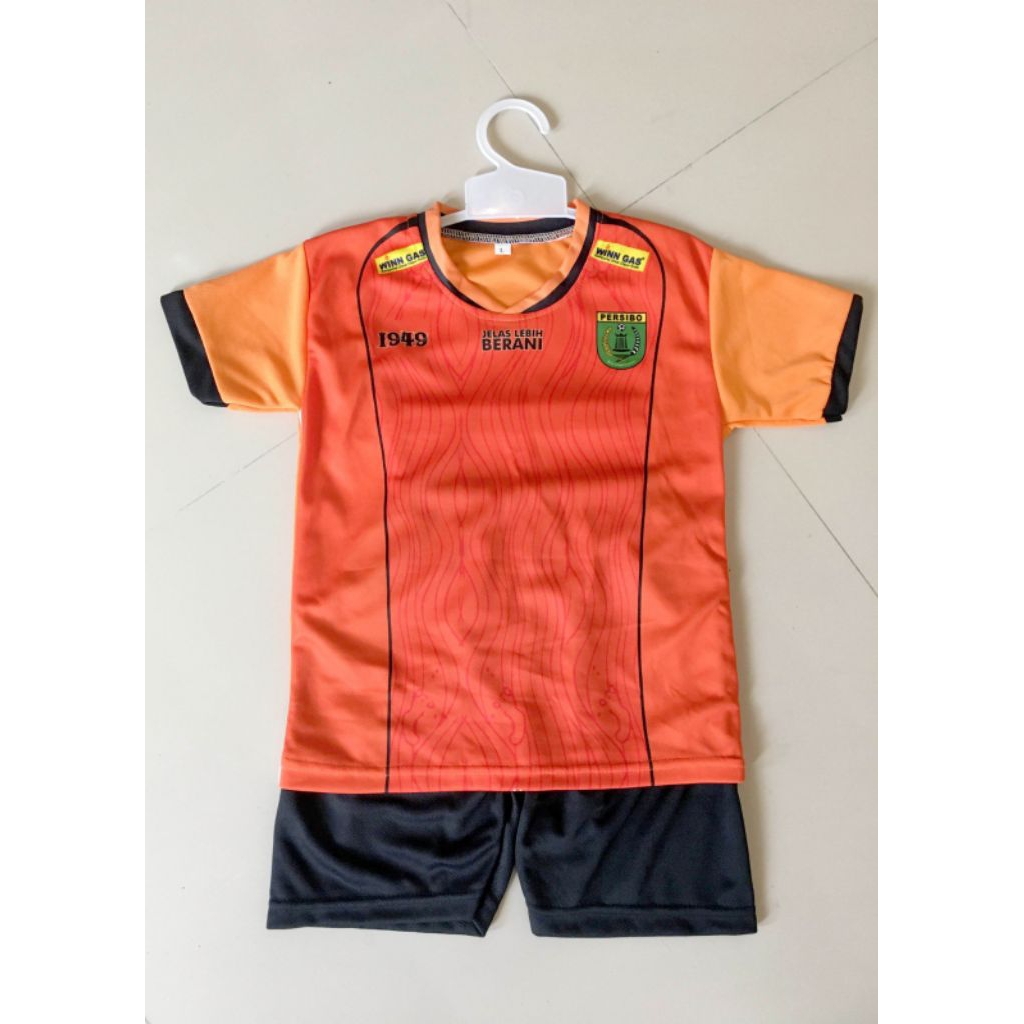 JERSEY ANAK2 SETELAN PERSIBO BOJONEGORO