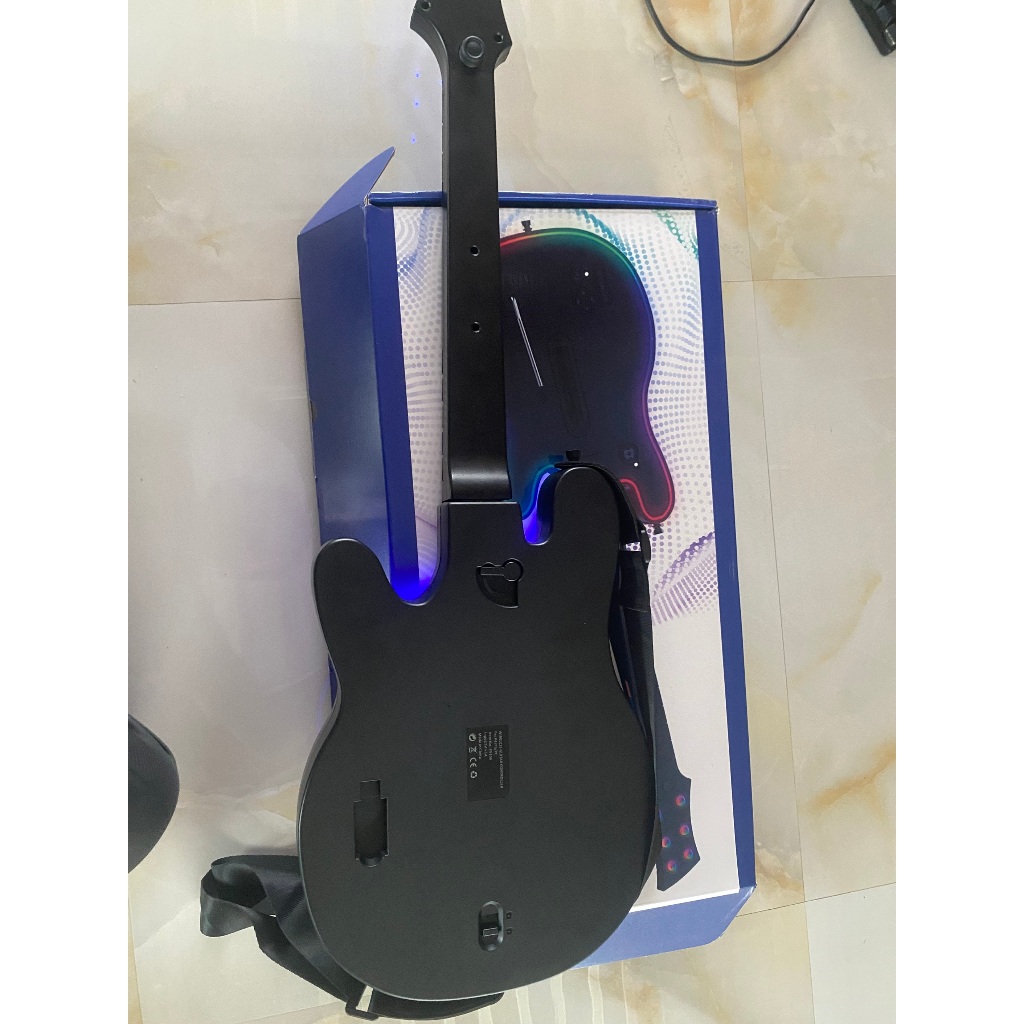 Wireless Guitar Support Fortnite Festival, Clone Hero, YARG, Guitar Hero