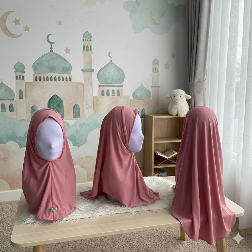 DIANARA-Hijab Dagu Karet Jilbab Instan Super Nyaman