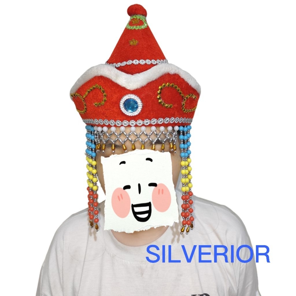 Topi aksesoris kepala kostum tradisional dunia Mongolia