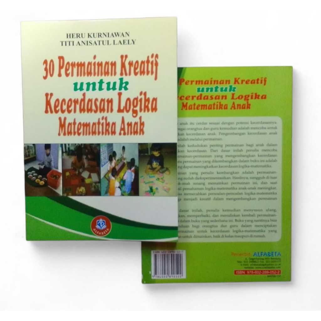 30 PERMAINAN KREATIF UNTUK KECERDASAN LOGIKA MATEMATIKA ANAK ~ ALFABETA