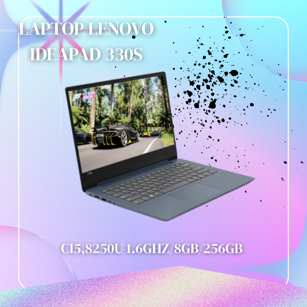 Laptop Lenovo Ideapad 330S Ci5 8250U 1.6GHz Ram 8GB Ssd 256GB