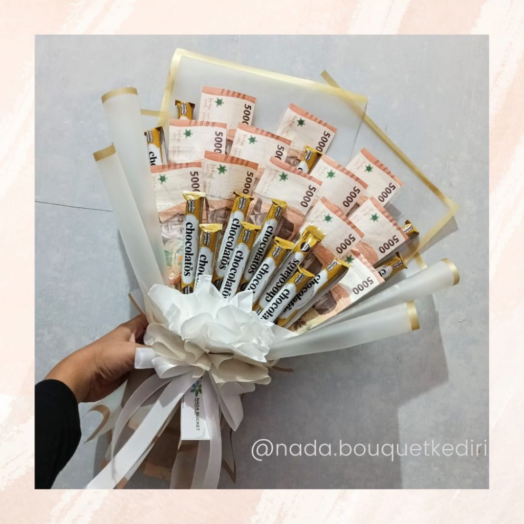 BOUQUET UANG DAN SNACK/ BUKET UANG DAN SNACK/ BUKET MURAH