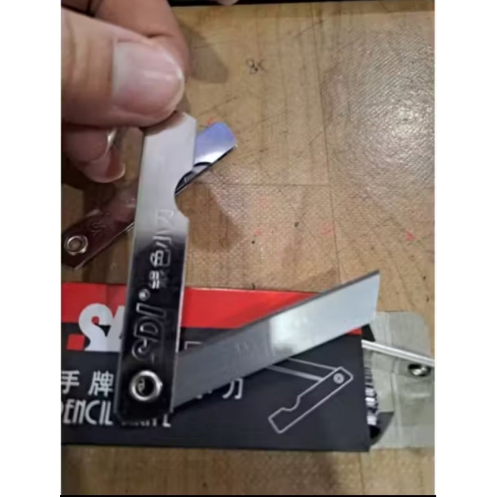 harga 1 pcs pisau lipat sdi pisau silet tajam pisau lipat super tajam pisau potong kertas