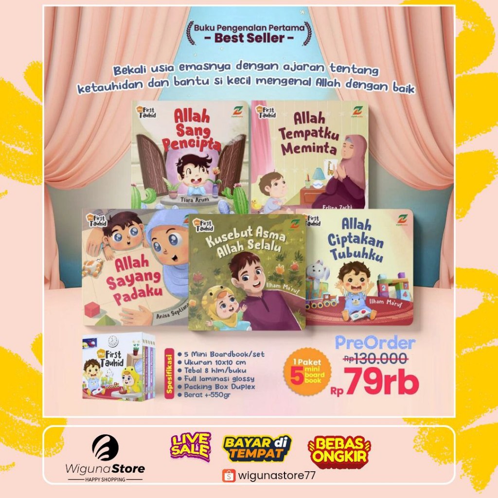 Buku Anak My First Tauhid