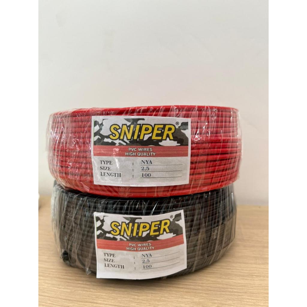 Grosir Kabel Listrik NYA Sniper 2.5 100 Yard / Kabel NYA 2.5MM 100 Meter