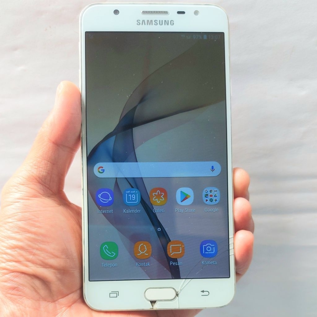 Handphone Hp Samsung Galaxy J7 Prime 3/32 Bekas Second Eks Garansi Resmi Sein