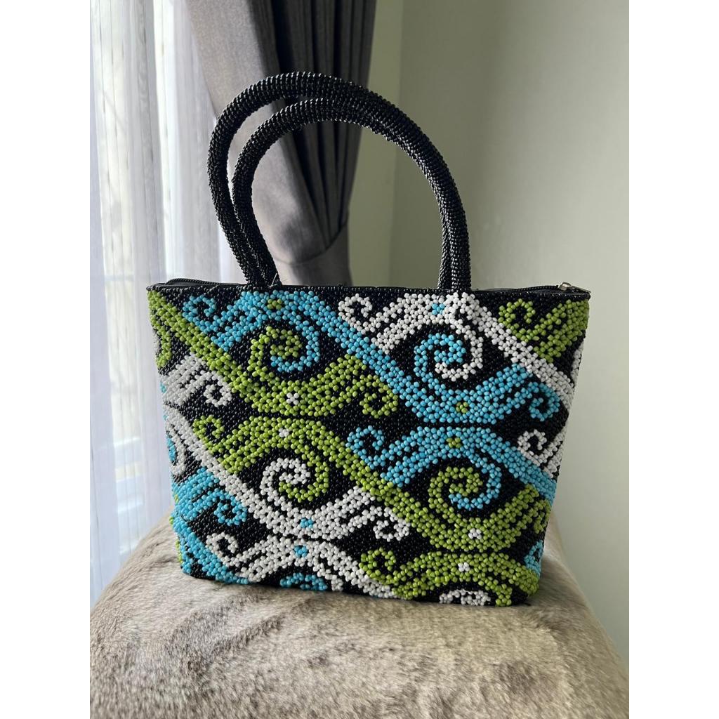 Tas Pesta Full Payet Kalimantan | Tas MOTE KALIMANTAN - Tas Tangan Wanita PRELOVED NEW