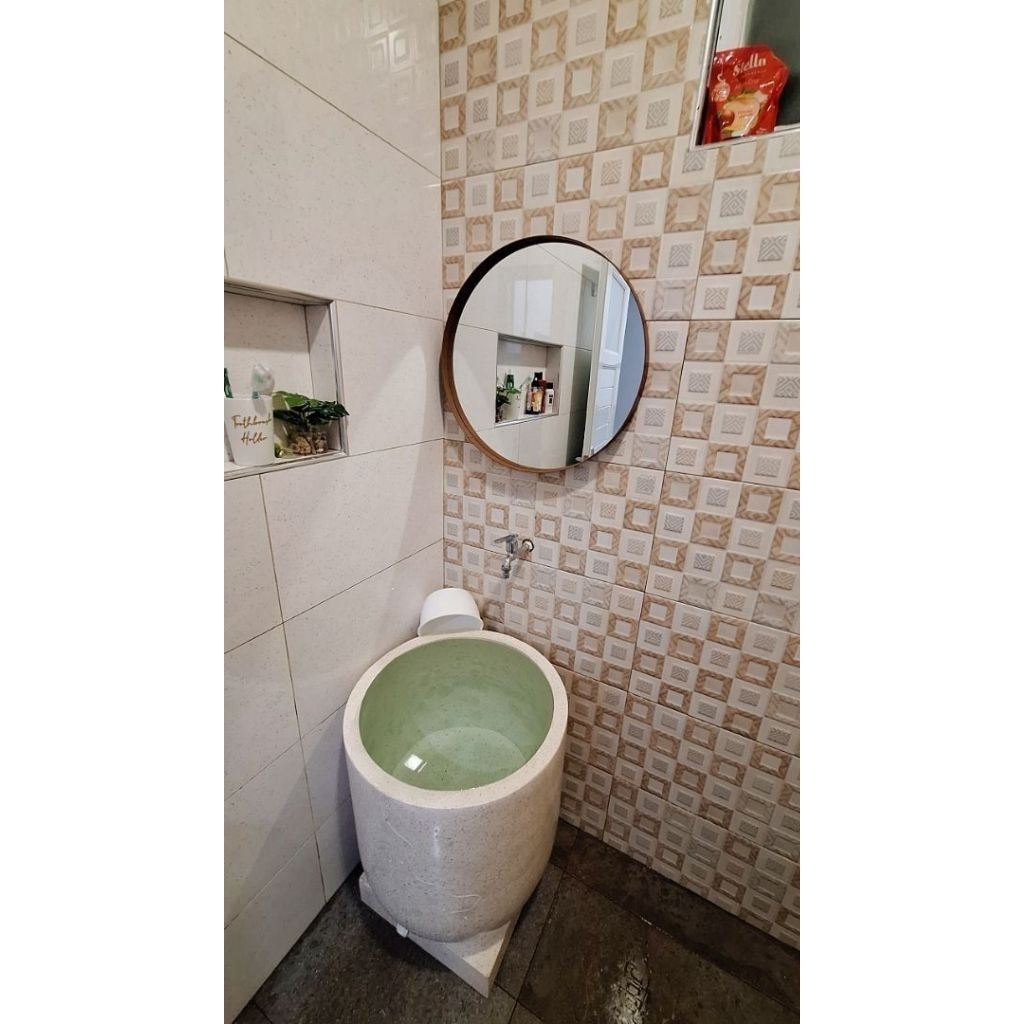 Gentong/Bak Teraso Type Kapsul Kamar Mandi Impian