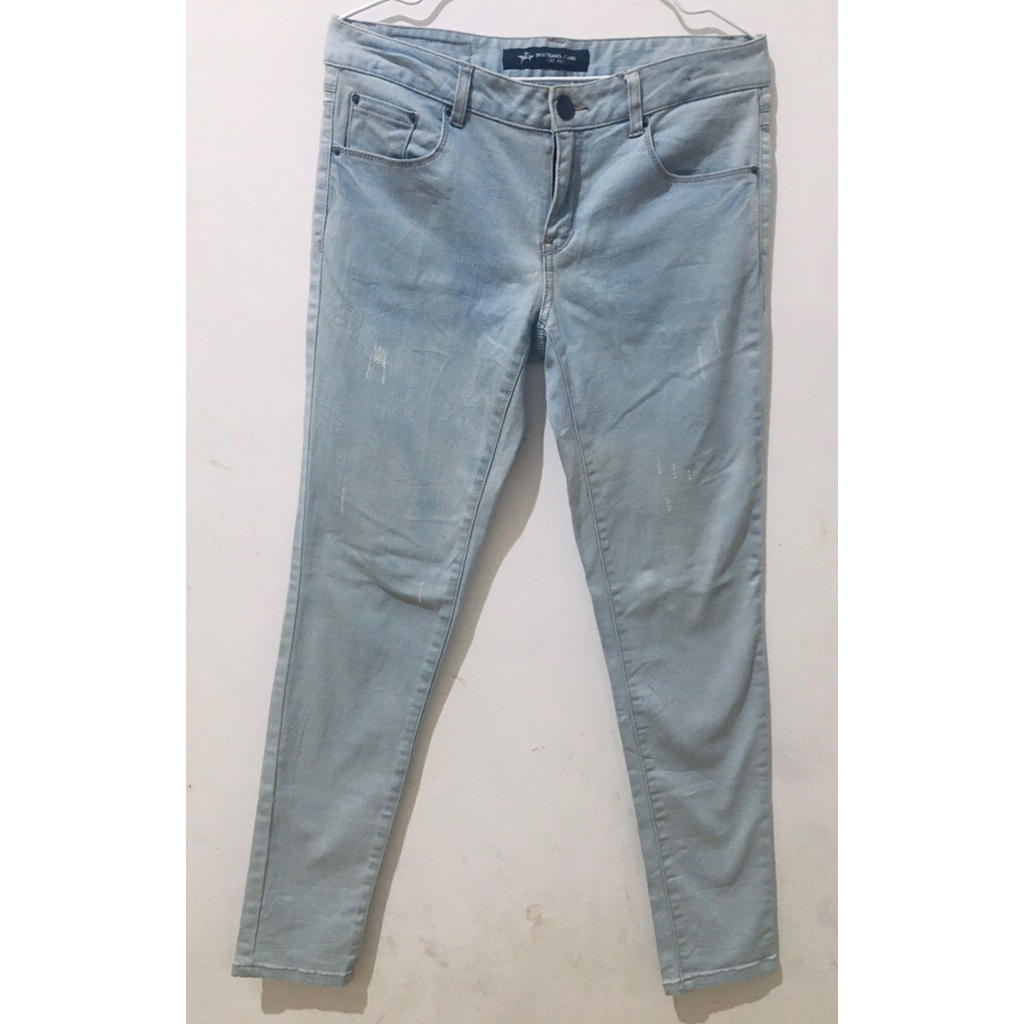 Celana Denim Cewek BANGBANG Jeans Wash Size 29 Light Blue Preloved