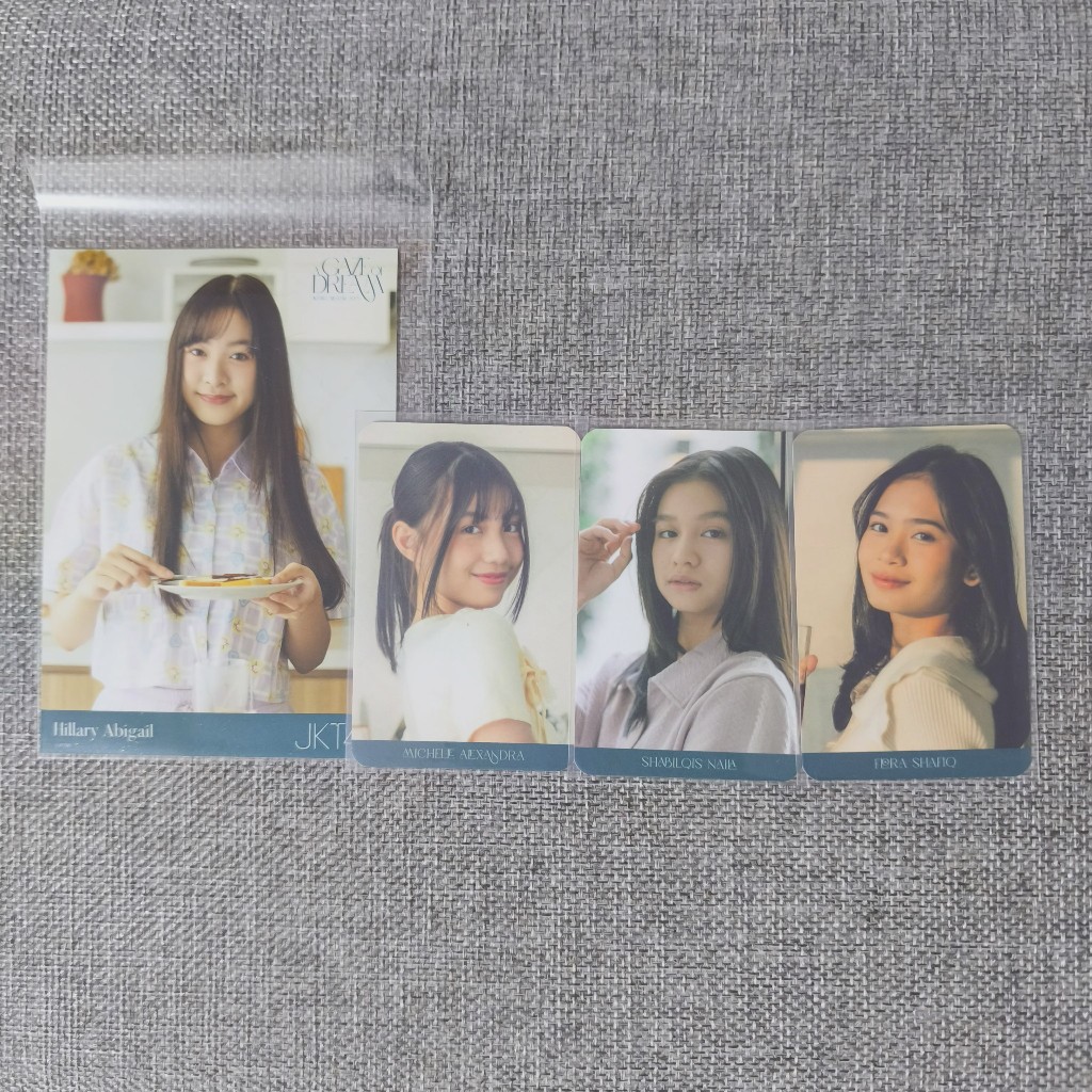 Photocard Photopack Official JKT48 Kalender A Gaze Of Dream 2025